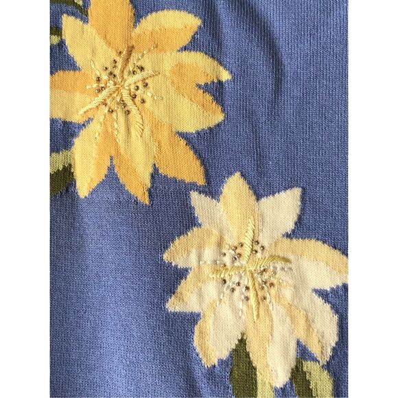 Emma James Mediterranean Mood Career Sweater-Blouse SZ 2X - Picture 5 of 10